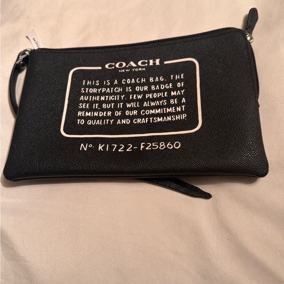 Coach Handbags - NWT Coach Black Toiletry Bag